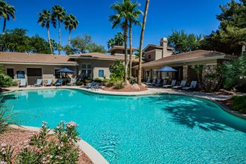 Sage stone apartments resort-style swimming pool